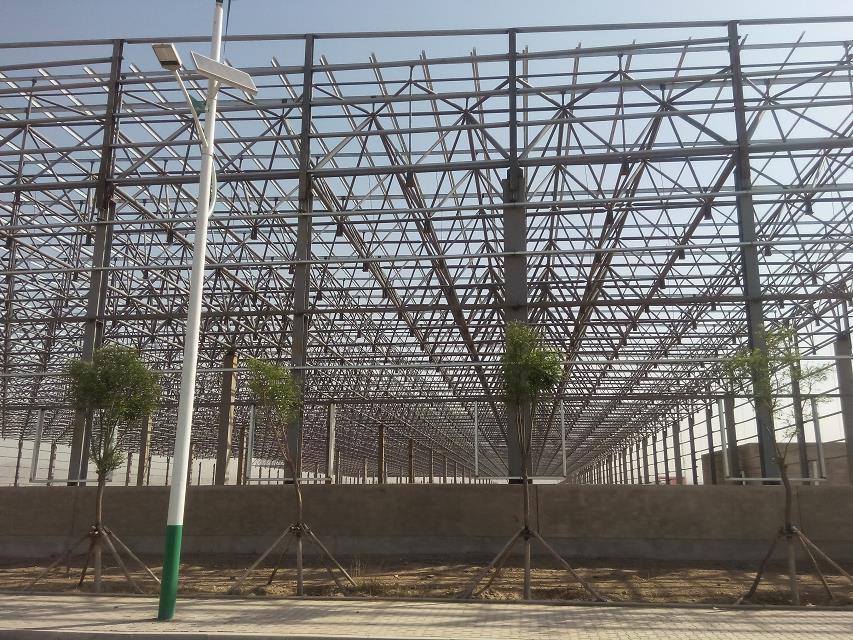 南开汽车工业厂房网架