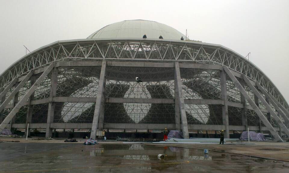 南开温泉馆网架工程